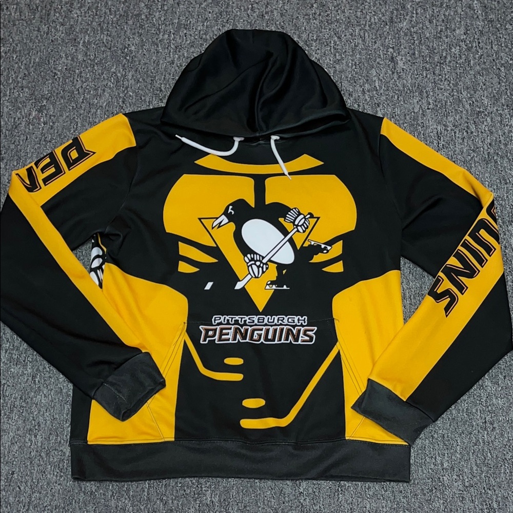 Unbranded Pittsburgh Penguins Double-Sided Men’s Hoodie